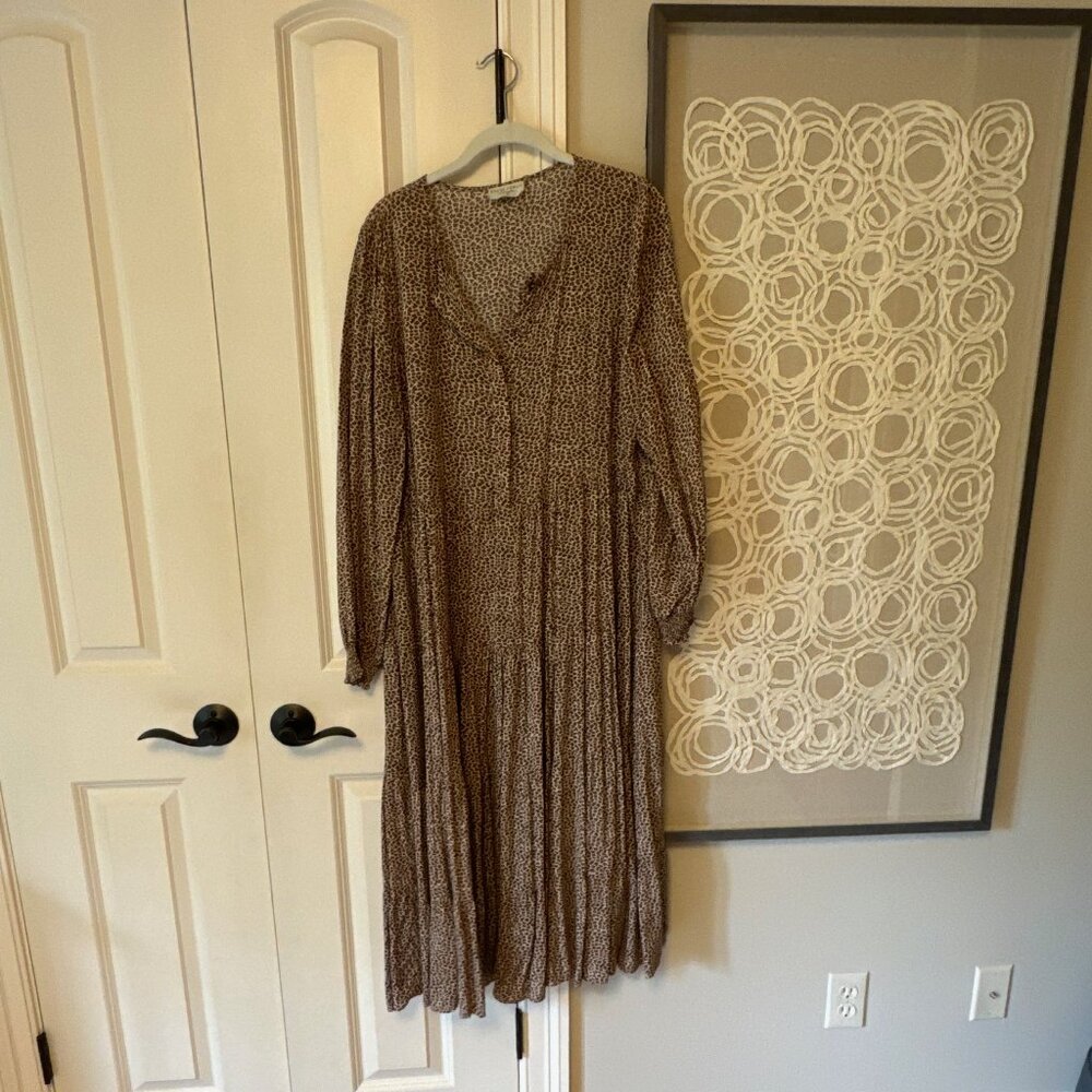 Dress Forum Brown Printed Maxi Dress